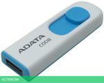 USB Flash-накопитель A-Data C008 16GB White/Blue (AC008-16G-RWE)