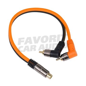 Y-коннектор DL Audio Raven YRCA 1F2M (AMP)