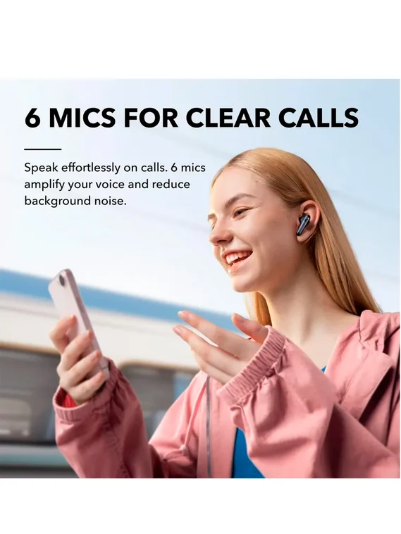 Беспроводные наушники Anker Soundcore Liberty 4 NC, черные