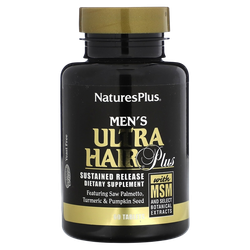 Natures Plus Men's Ultra Hair 60 tab , Мужской комплекс для волос