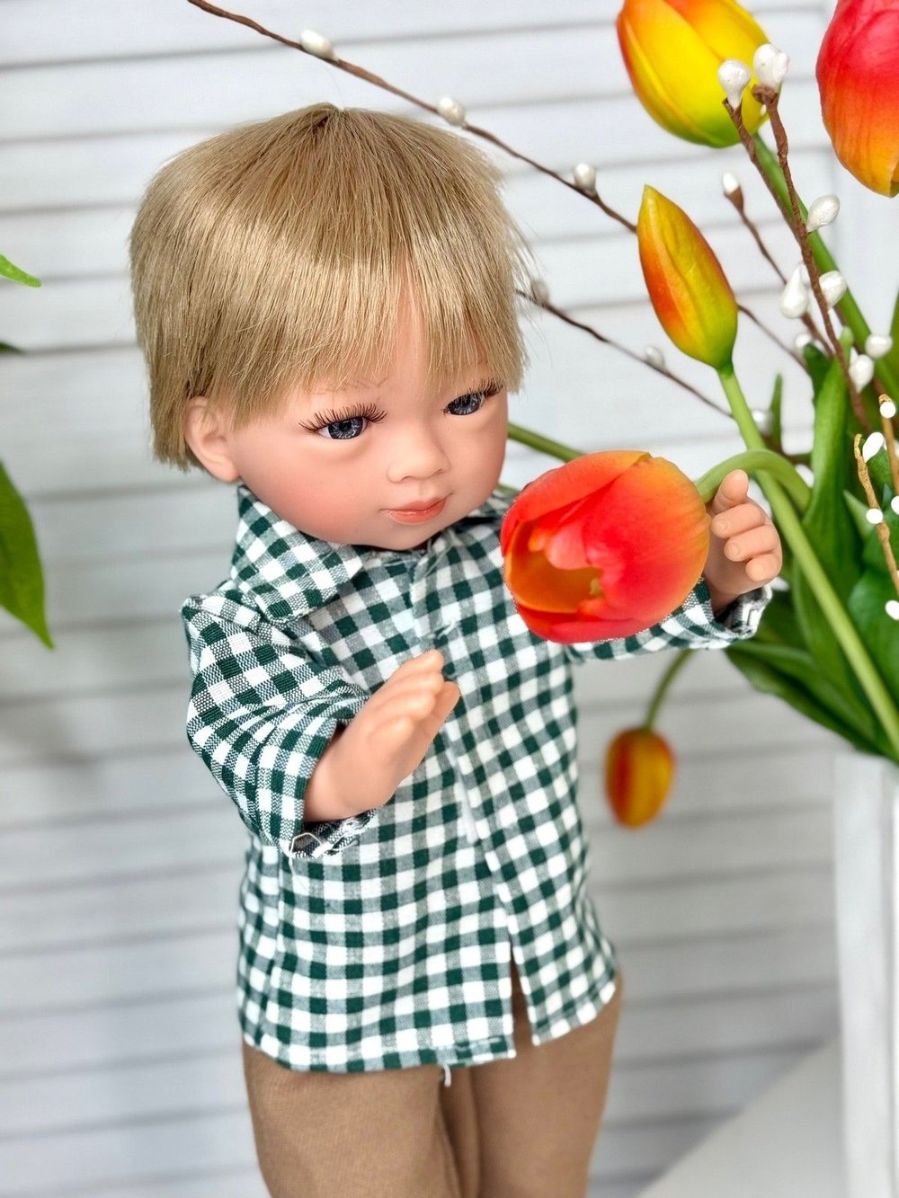 Кукла D Nenes виниловая 34см Marco (022215)