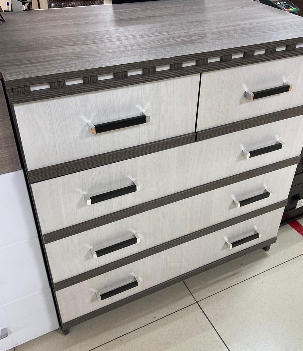 Комод №1 Ольга-13 ясень анкор темн/ясень анкор св