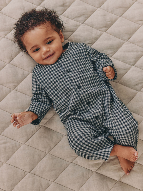 Комбинезон / Cлип малышей Next F04-723, Черный, Белый