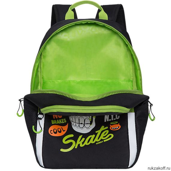 Çanta \ Bag \  Рюкзак школьный (/1 черный - салатовый) RB-151-3