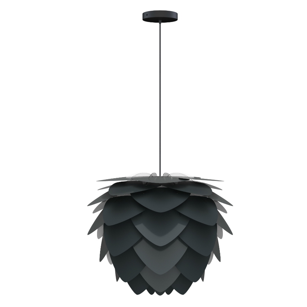 Плафон aluvia anthracite, d59, 48 см