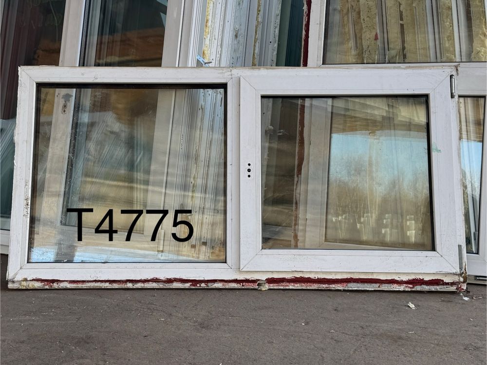 Окно Пластиковое Б/У 80(в) х 165(ш)