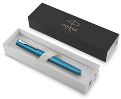 Parker Vector XL - F21 синий, перьевая ручка, F, подар.кор.