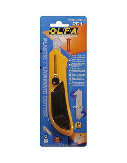 OLFA 13 мм, для пластика, усиленный резак (OL-PC-L)