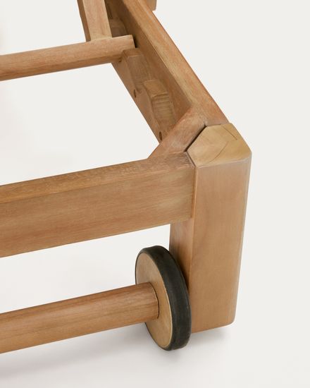 Двойной шезлонг Sonsaura из массива эвкалипта Испания La Forma