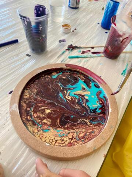 Флюид-Арт для малышей. 5-6 лет