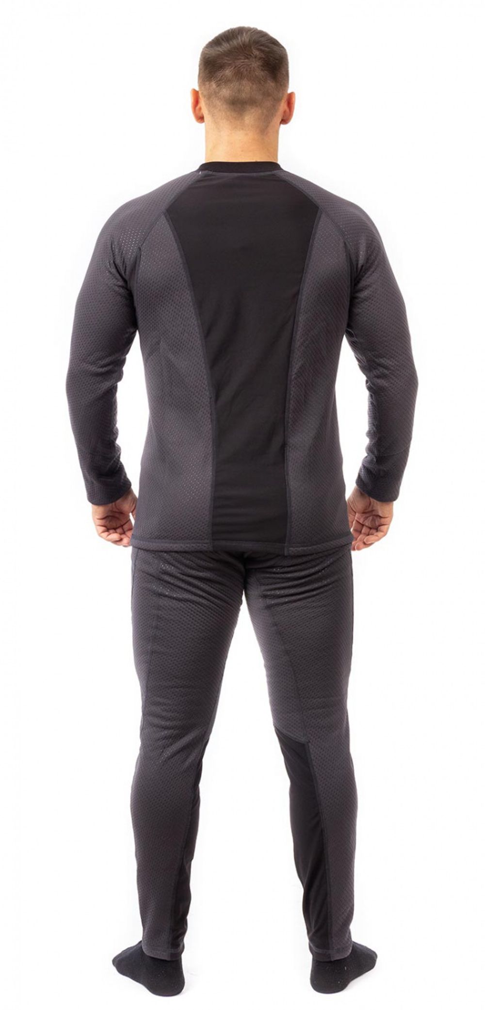 Термокомплект мужской Baikal (флис-сендвич, графит) GRAYLING