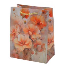 GAEM Пакет подарочный (бумага 210г/м2, блок 12шт), L18 W10 H23 см, 4в.