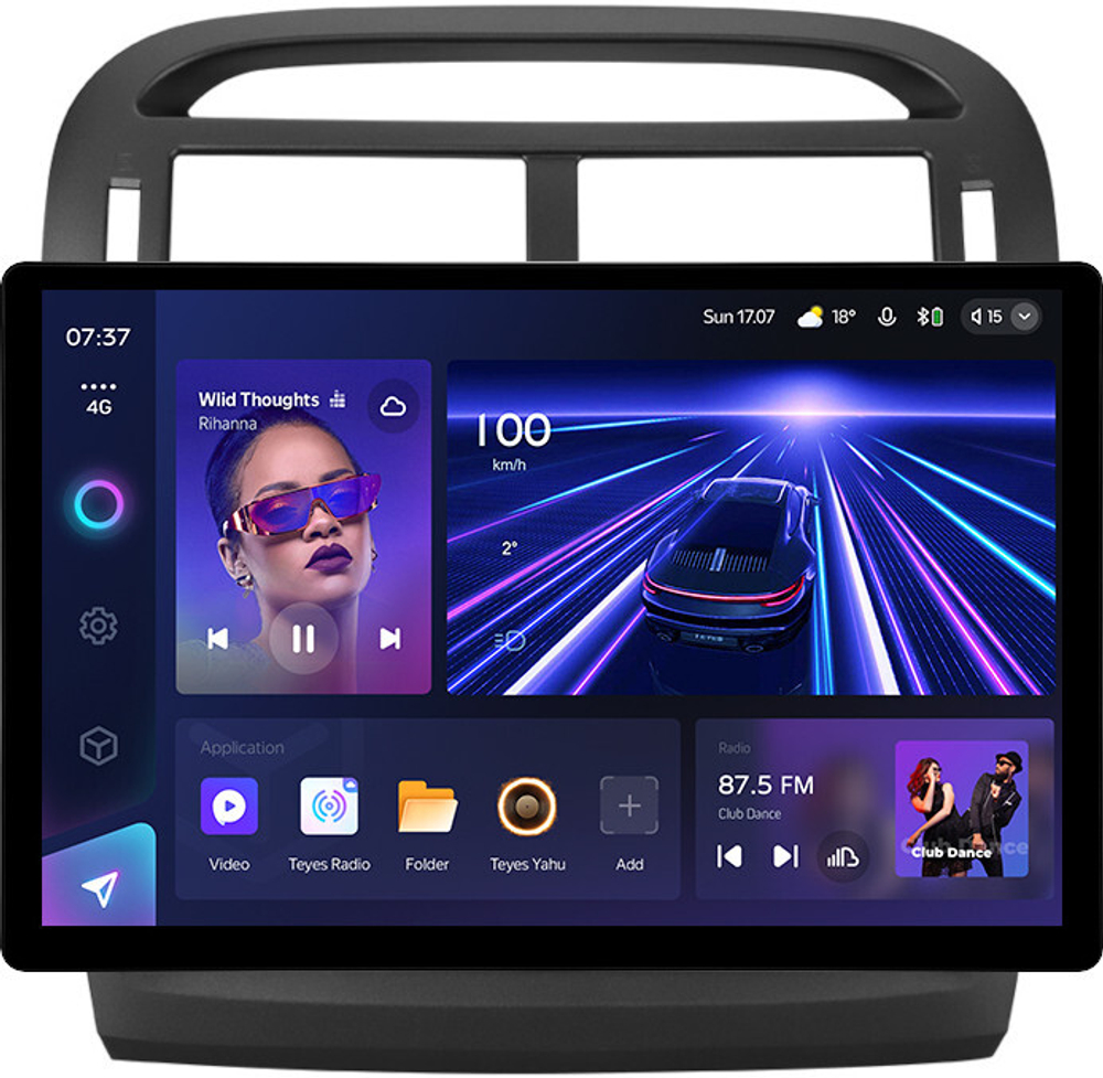 Магнитола для Lexus LS430 Toyota Celsior XF30 2000-2006 (ШГУ монохром) - Teyes CC3-2K монитор 13", QLED+2K, Android 10, ТОП процессор, 4G SIM-слот, CarPlay