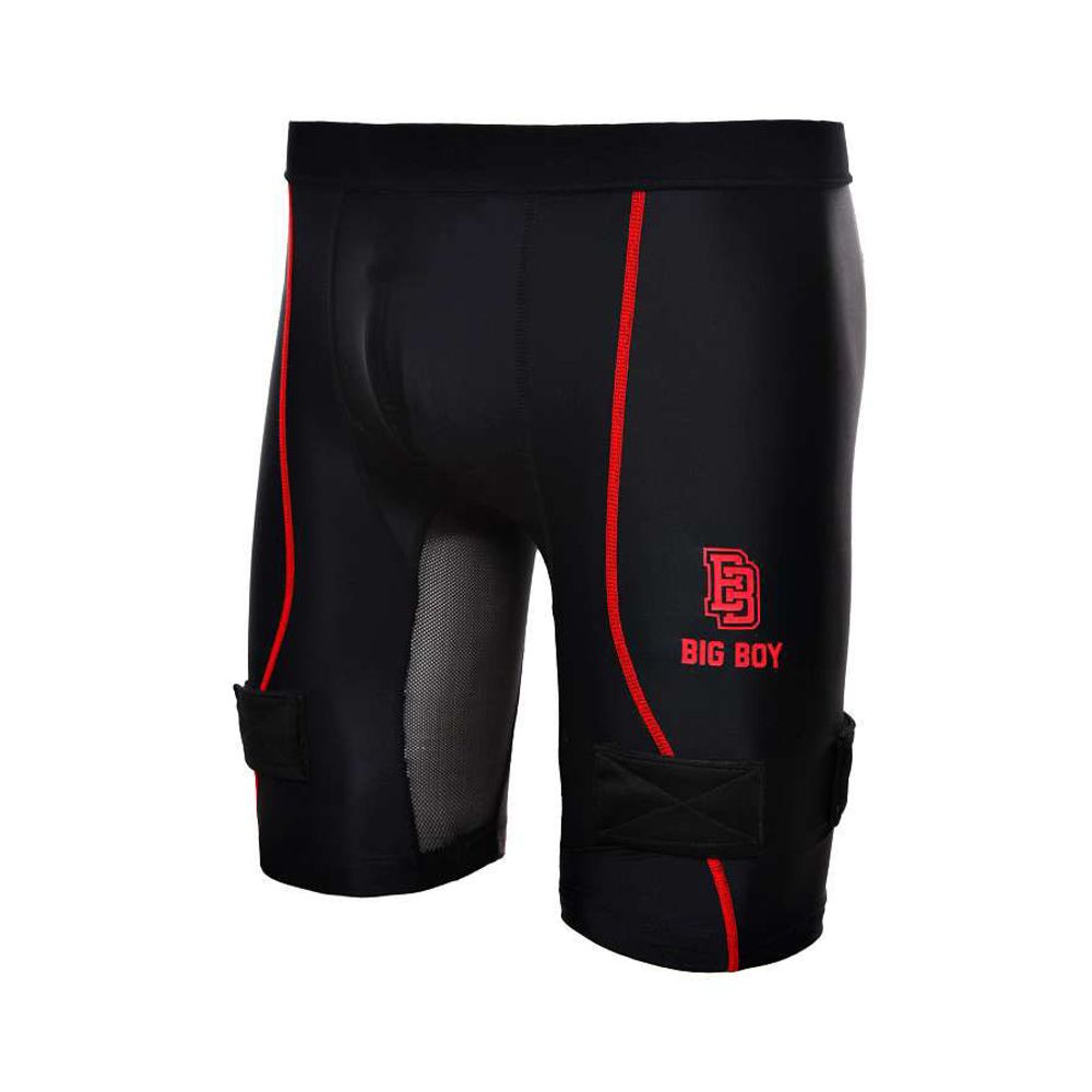 Шорты компрессионные взрослые BIG BOY Elite Line BB-SHEL-SR-XL, с защитой паха, р.XL