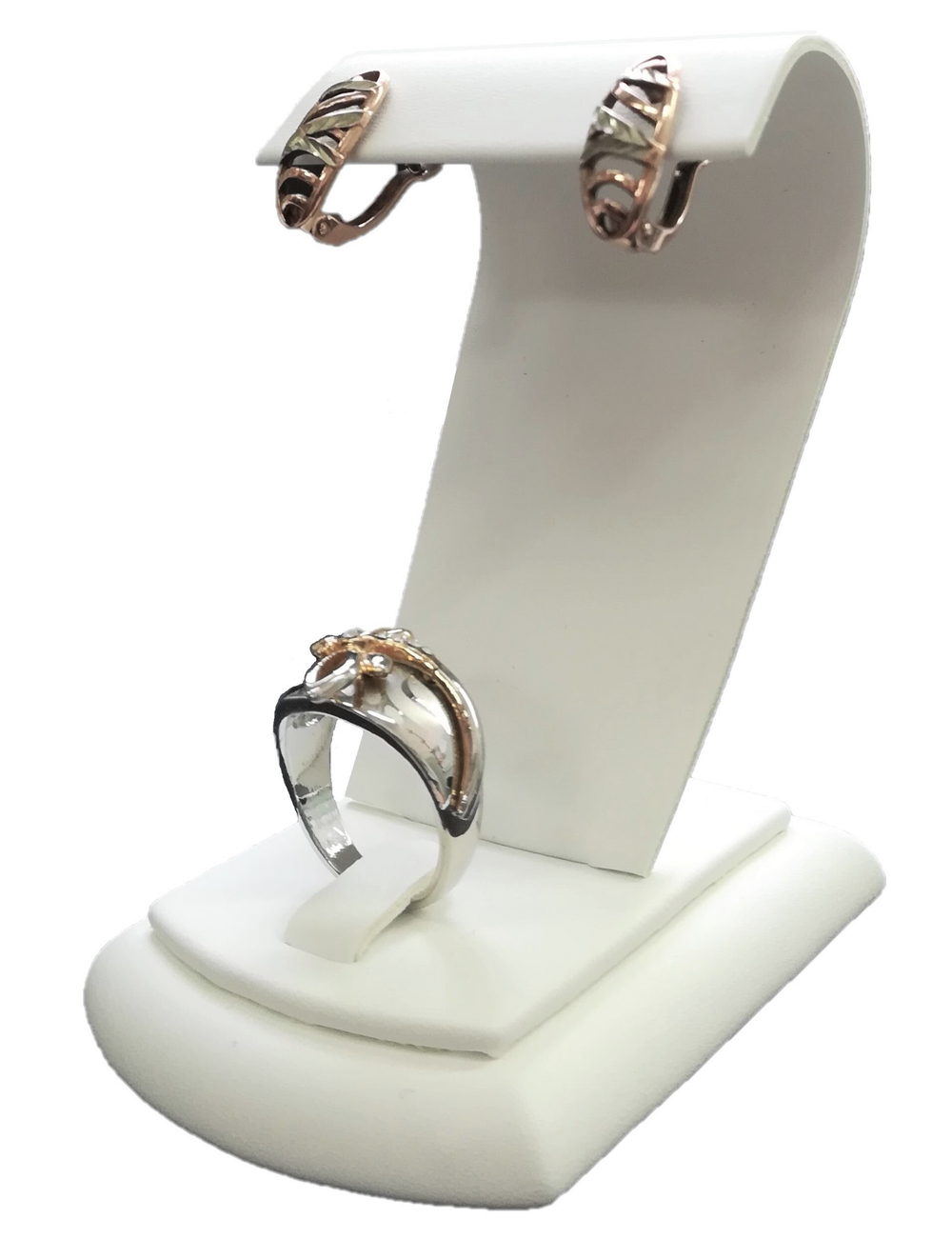 Подставка для гарнитура/кобра/2 отверстия/язычок/накладка/основание