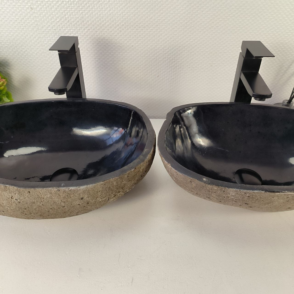 Раковина из речного камня ПАРА! RS-65537 47*32*15 0865