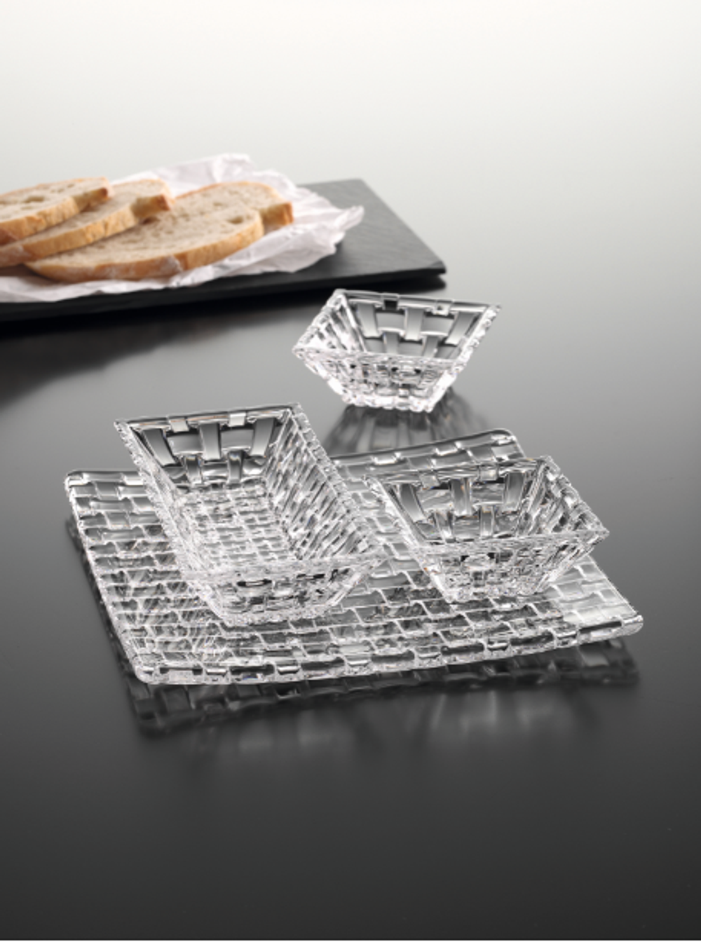 Набор салатников 3шт и блюдо Nachtmann Bossa Nova