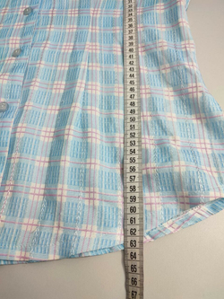 Рубашка в клетку 48-50 размер