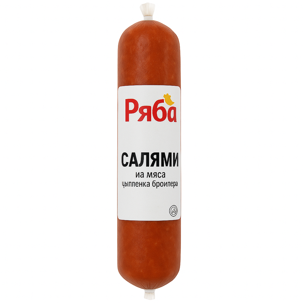 Колбаса Салями из мяса птицы Ряба 210 гр