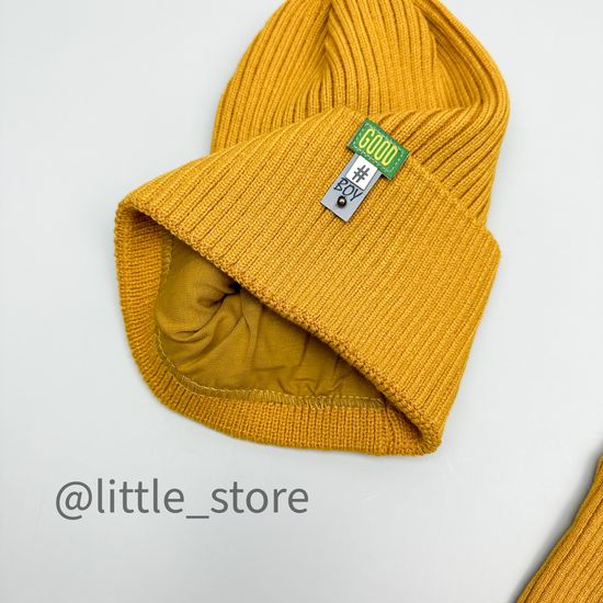 Шапка со снудом, Горчица