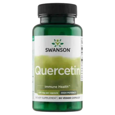 Swanson - Кверцетин, 475 мг, диетическая добавка, 60 капсул