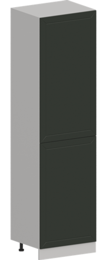 Кухня Модуль ШПХВ 600 Белый / Насыщенно-зеленый