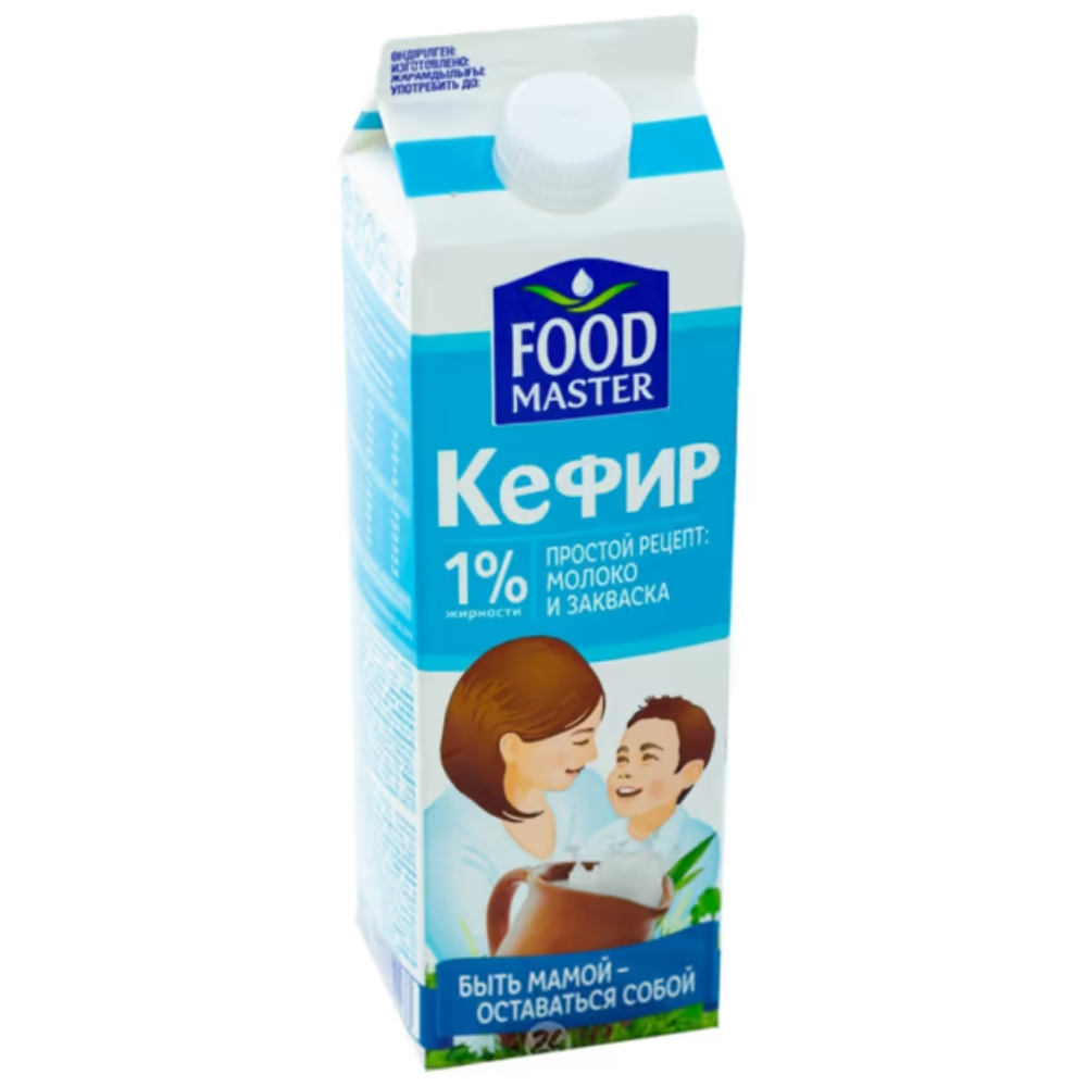 Кефир Food Master 1% 1000 гр