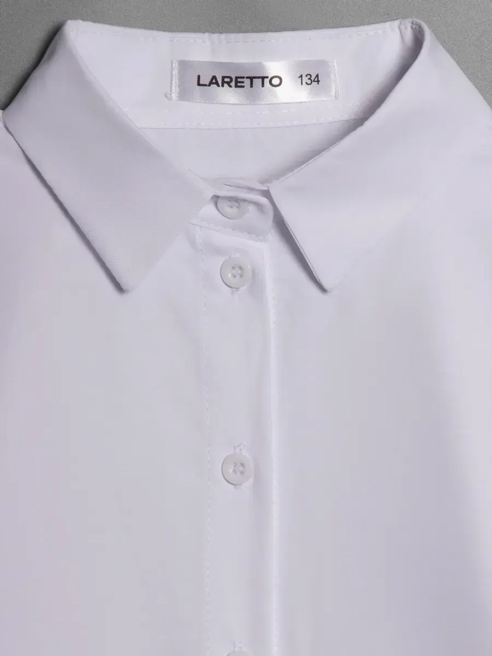 Белая рубашка школьная для девочки