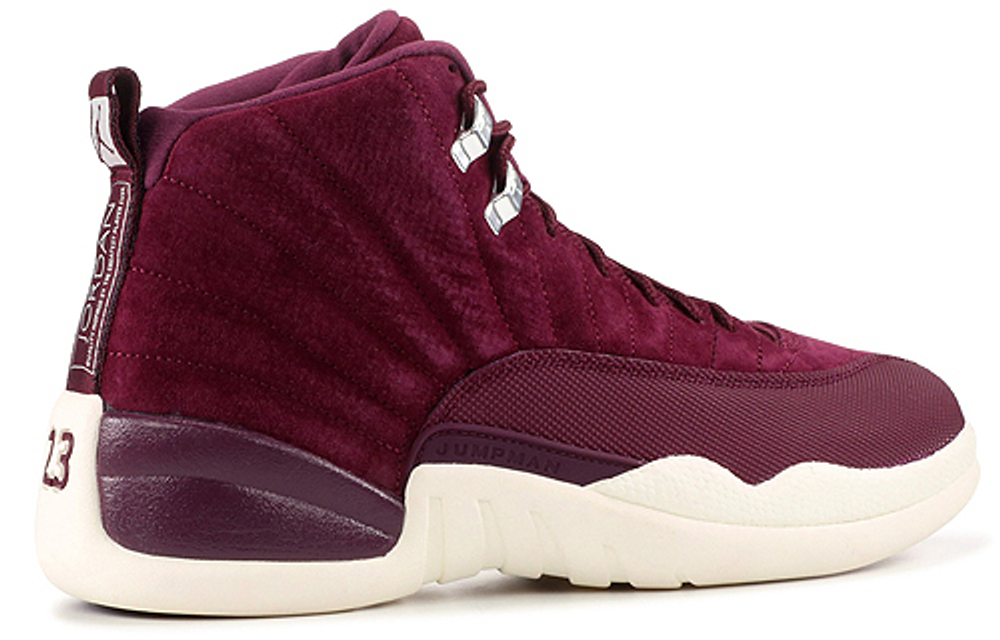 Кроссовки Jordan Air Jordan 12 Retro "Bordeaux" (Женская размерная сетка)
