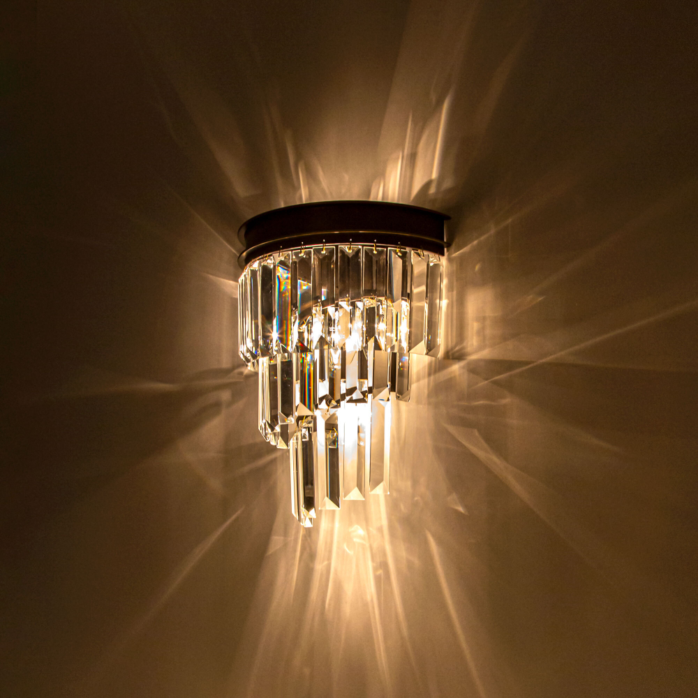 Citilux Мартин CL332431 Бра хрустальное Позрачное