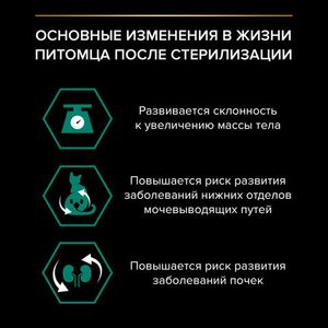 Сухой корм Pro Plan RENAL PLUS для взрослых стерилизованных кошек, с высоким содержанием лосося