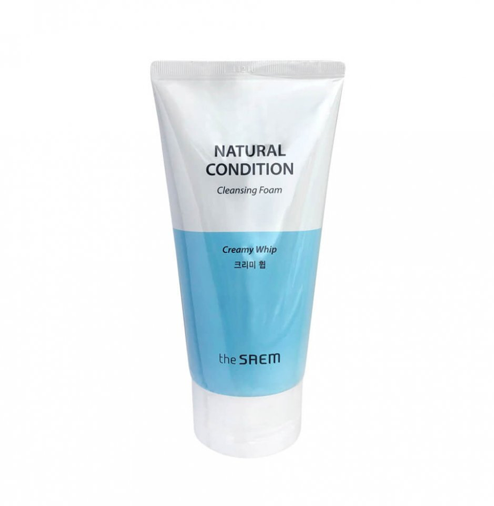 The Saem  Осветляющая пенка для умывания Natural Condition Cleansing Foam Creamy Whip 150ml
