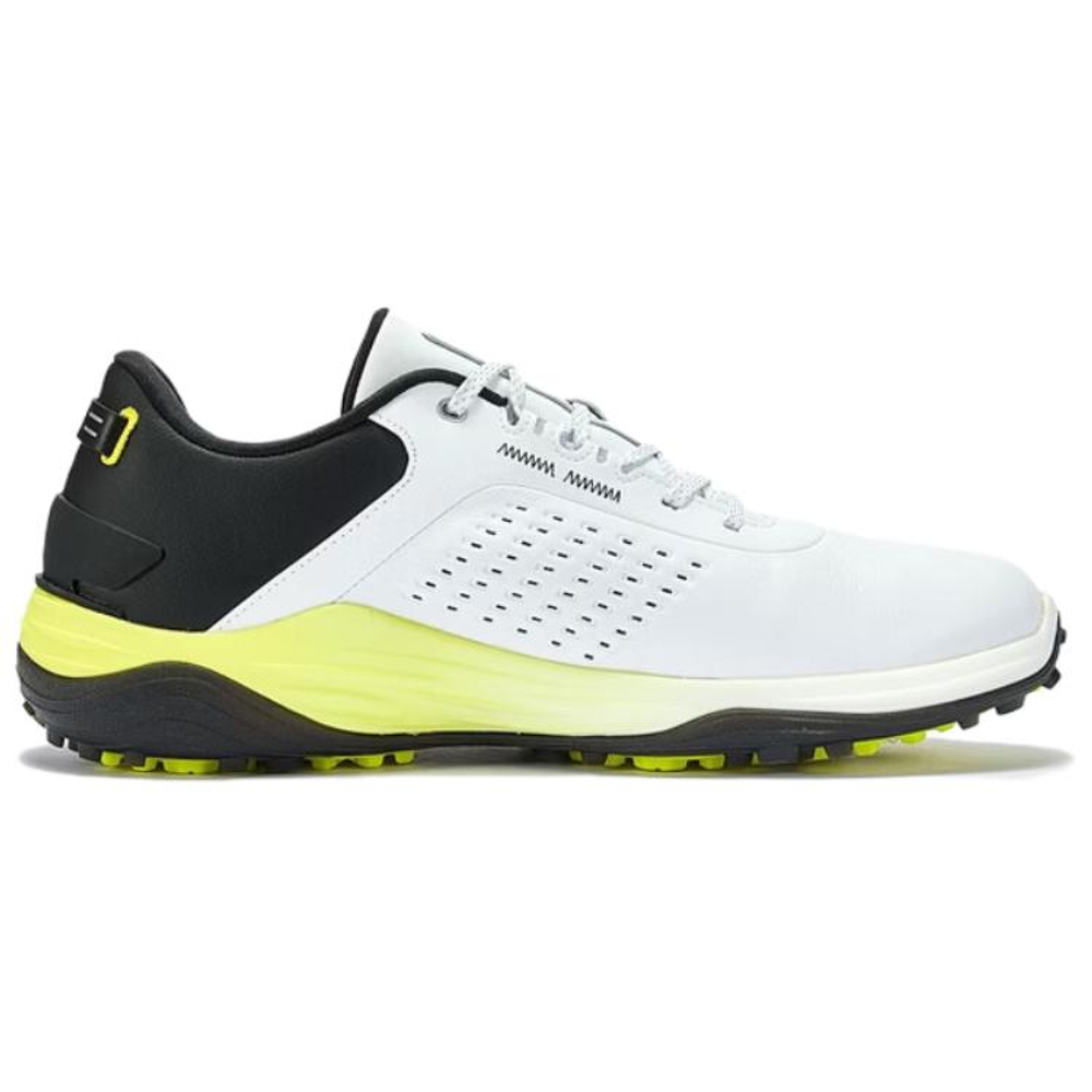 PUMA Shadowcat Nitro Slip Resistant Support Golf Shoes Men"s Black White Yellow