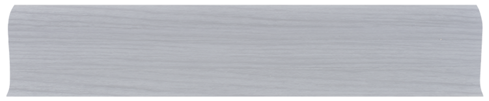 Плинтус напольный Line Plast, 58мм, L061 Дуб серый (2,5м)