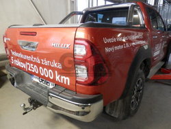 Фаркоп оцинкованный Galia T078C для TOYOTA HILUX, PICK UP, 2015-(паспорт и сертификат в комплекте)(без электрики)