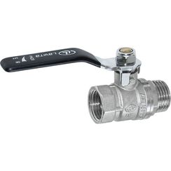 Кран шаровый Lavita MEDIUM Н-В 3/4" рычаг полнопроходной 41913