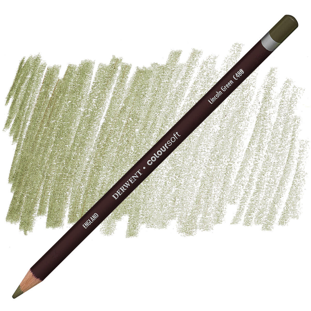 Derwent Coloursoft. C480 Lincoln Green