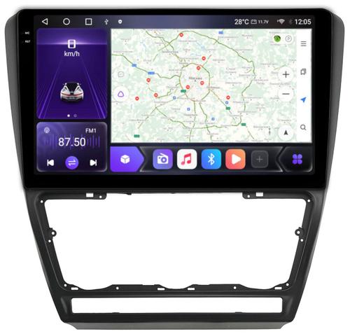 Магнитола для Skoda Octavia A5 2004-2013 - Kuberg OL-1920 QLed+2K, Android 12, Быстрая, CarPlay, 4G SIM-слот