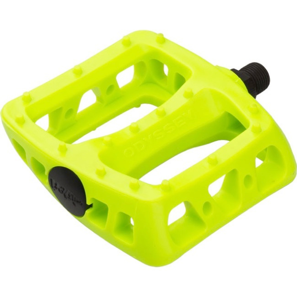 Педали Odyssey Twisted пластик (FLUORESCENT YELLOW)