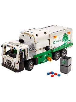 Конструктор Электрический мусоровоз Mack LR 500 деталей