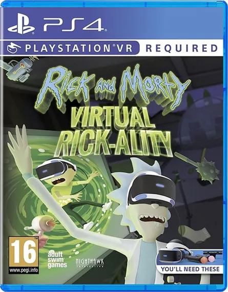 PS4 Rick and Morty: Virtual Rick-Ality( только для PS VR) (Новый, Английская версия, CUSA-09988)