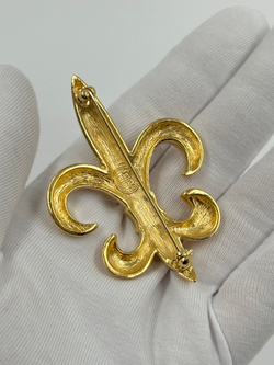 Брошь Fleur-de-lis Givenchy