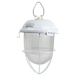 Светильник ЭРА НСП 02-100-003 с решеткой Желудь сталь стекло IP54 E27 max 100Вт 172х262х275 белый