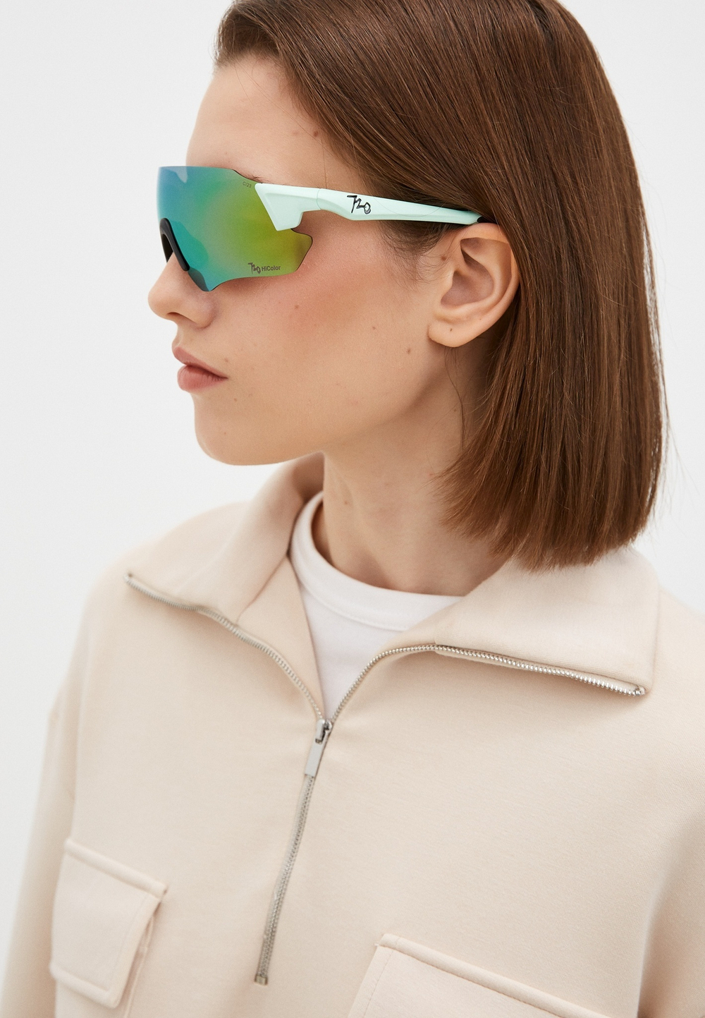 Спортивные очки 720armour Kamikaze + / Lt. Minty Green / HC Violet Green Lens