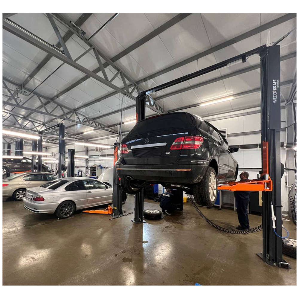 WDK-524N Подъемник двухстоечный с нижней синхронизацией 5 тонн, одност. разбл., 380В