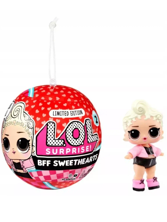 Кукла Lol BFF Sweethearts Pink Baby лимитированная серия