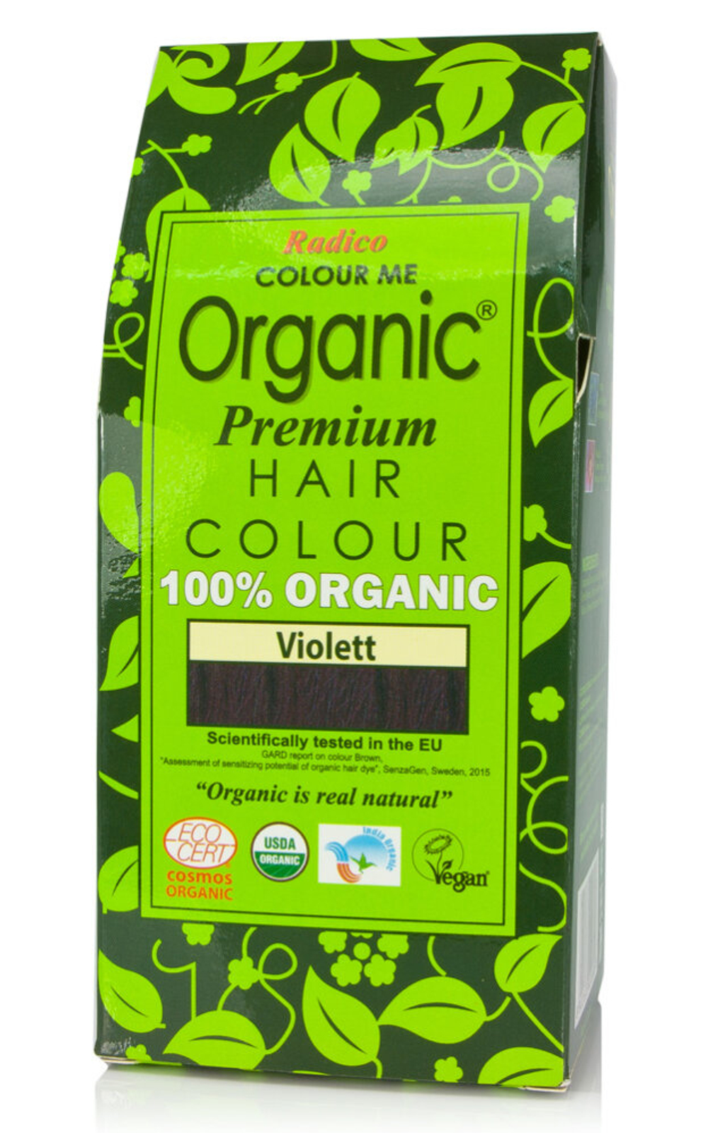 Краска для волос Radico на растительной основе, фиолетовая., 100 гр