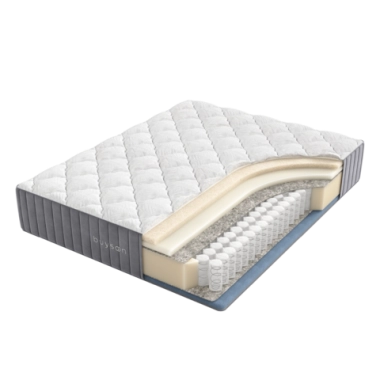 Матрас BuyBeauty, 28 см, жесткость выше средней, пружины, латекс, memorix