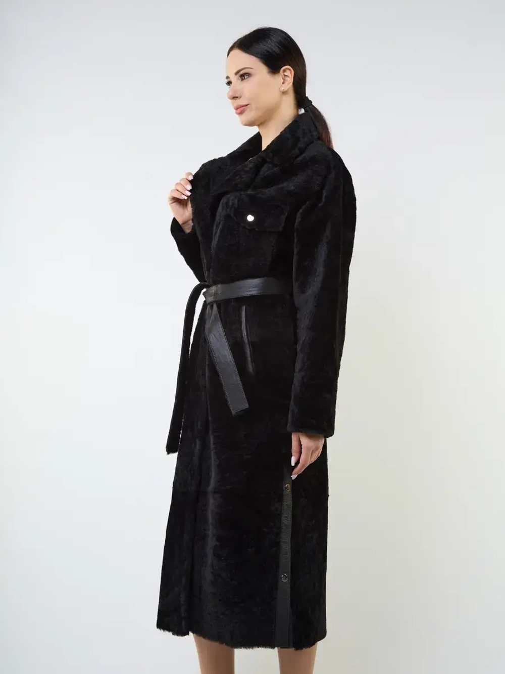 Дубленка зимняя шуба натуральная