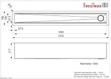 Кухонный блок для столешницы, Reginox Manhattan 130 LUX OKG